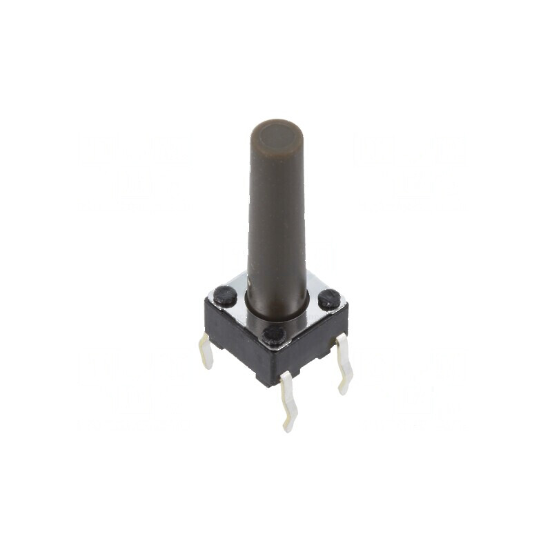 Microîntrerupător TACT SPST Pozitiv 2 - 0,05A 12VDC THT 1,6N 17mm | Electronic-mag.ro | Componente Electronice