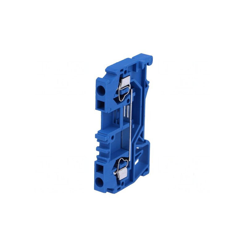 "Terminal de îmbinare pentru șine, 0,2-2,5 mm², 1 pistă, 2 borne, albastru" | Electronic-mag.ro | Componente Electronice