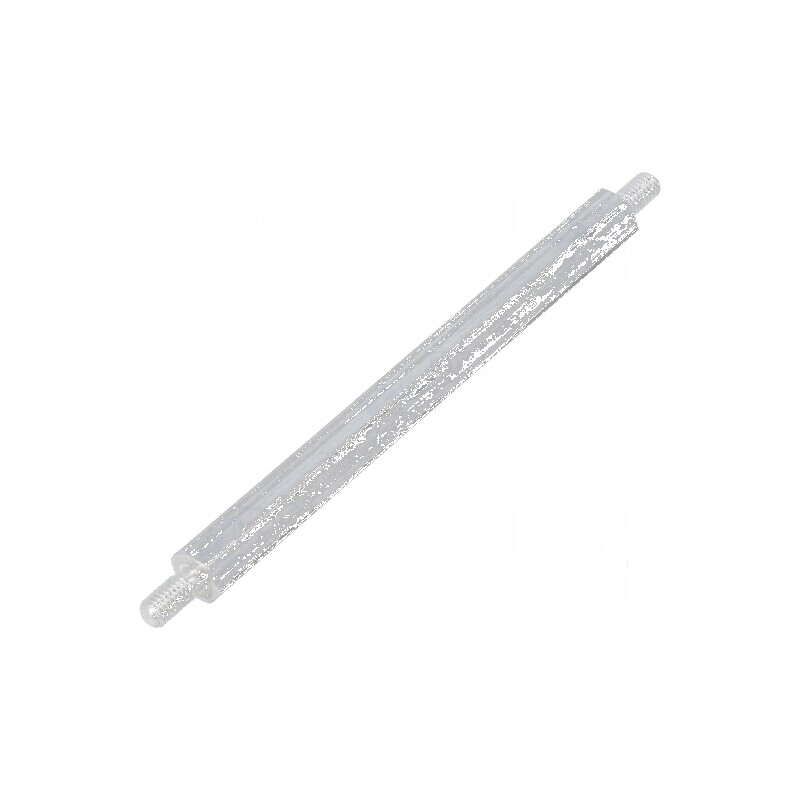 Piuliță Distanțieră Filetată 60mm, Filet Exterior M3, Hexagonală, pentru Construcții și Montaj | Electronic-mag.ro | Componente 