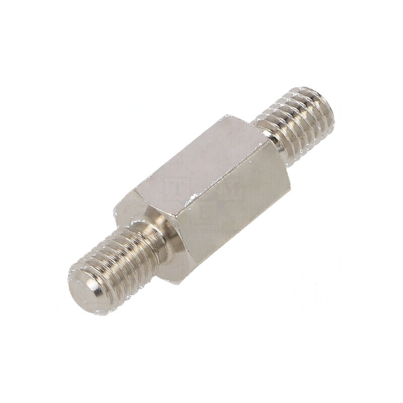Piuliță Distanțieră Filetată 12mm M5 Hexagonală - Accesoriu pentru Asamblare Mecanică | Electronic-mag.ro | Componente Electroni