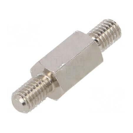 Piuliță Distanțieră Filetată 12mm M5 Hexagonală - Accesoriu pentru Asamblare Mecanică | Electronic-mag.ro | Componente Electroni