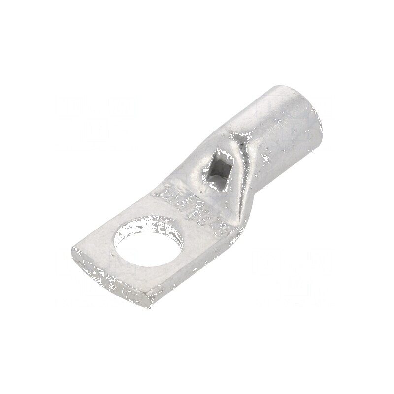 Vârf inelar tubular M8 25mm² pentru cablu neizolat din cupru - Crimpat | Electronic-mag.ro | Componente Electronice