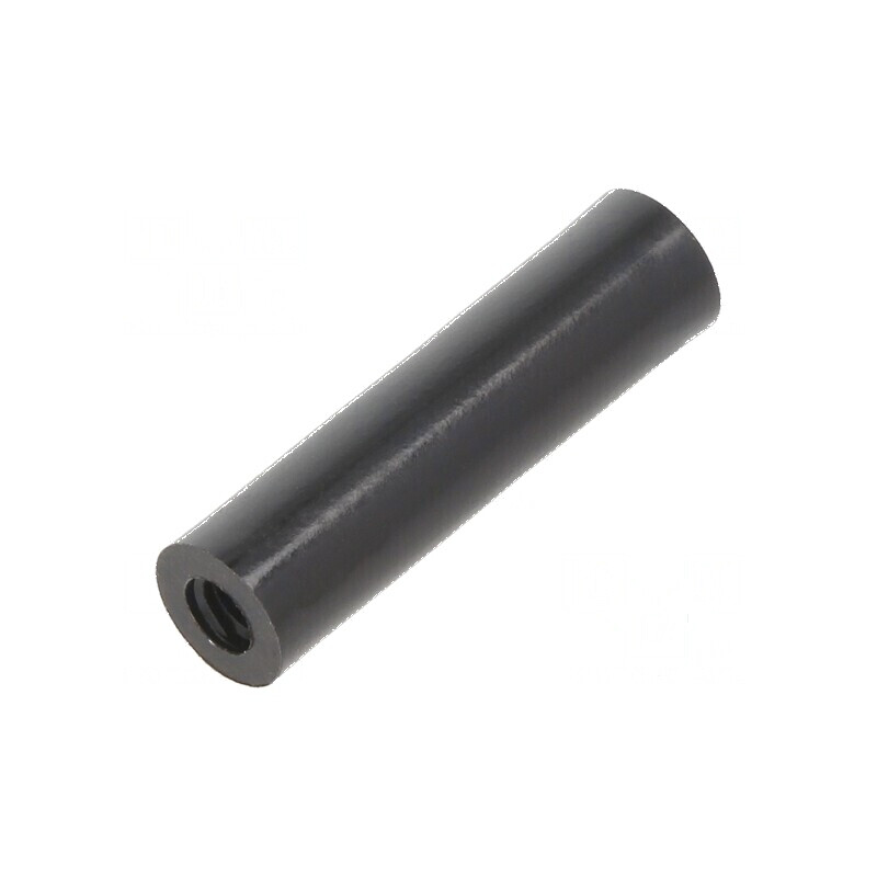 Manșon Distanțier Cilindric Poliamidă M4 - Lungime 30mm, Diametru Exterior 8mm | Electronic-mag.ro | Componente Electronice