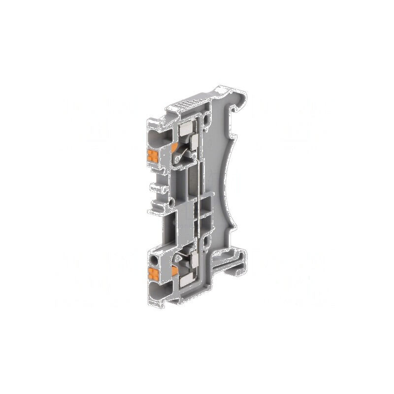 Termoconector de îmbinare pentru șine, 0,2÷1,5mm², 1 pistă, 2 borne, gri, DS TS35 | Electronic-mag.ro | Componente Electronice Termoconector de îmbinare pentru șine, 0,2÷1,5mm², 1 pistă, 2 borne, gri, DS TS35 | Electronic-mag.ro | Componente Electronice