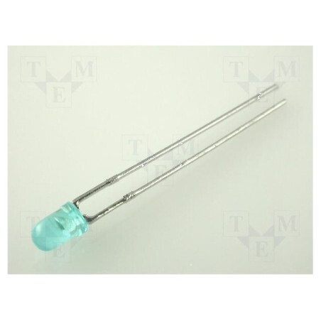 LED 3mm Albastru 20-50mcd 60° Convex, Tensiune 3,8-4,5V | Electronic-mag.ro | Componente Electronice