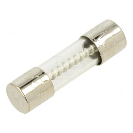 Siguranță întârziere 12A 250VAC sticlă 5x20mm TSC - Protecție electrică profesională | Electronic-mag.ro | Componente Electronic