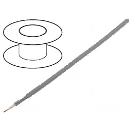 Cablu Coaxial RG174 PVC Gri 250m, Diametru 2,7mm - Soluție Ideală pentru Conexiuni Electrice | Electronic-mag.ro | Componente El