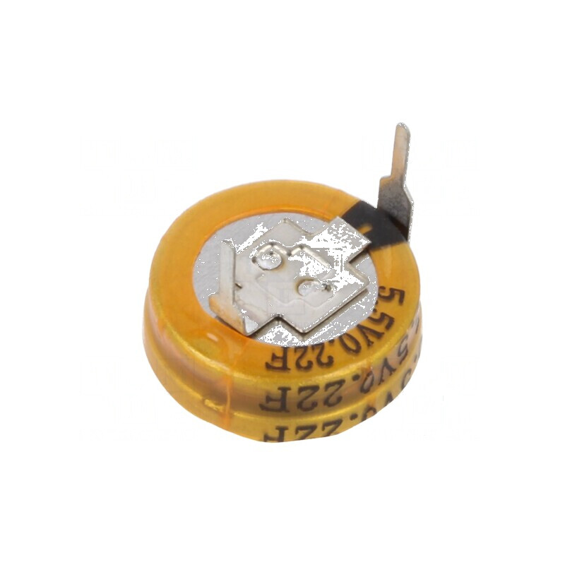 Supercondensator THT 220mF 5.5VDC Ø12x4.8mm - Soluție de Stocare a Energiei pentru Aplicații Electronice | Electronic-mag.ro | C