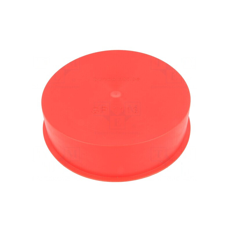 Obturator Corp Roșu Diametru Exterior 112,5mm Înălțime 27,5mm LDPE SafeCAP | Electronic-mag.ro | Componente Electronice Obturator Corp Roșu Diametru Exterior 112,5mm Înălțime 27,5mm LDPE SafeCAP | Electronic-mag.ro | Componente Electronice