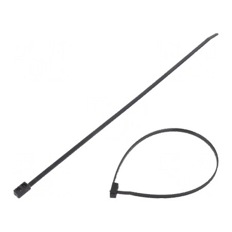Colier de strângere dublă din poliamidă, dimensiuni L: 305mm, W: 4,7mm, capacitate 180N | Electronic-mag.ro | Componente Electro