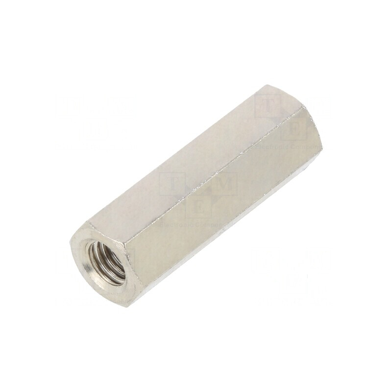Piuliță Distanțieră Filetată 25mm, Filet Interior M5, Hexagonală - Accesorii pentru Îmbinări Metalice | Electronic-mag.ro | Comp