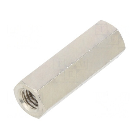 Piuliță Distanțieră Filetată 25mm, Filet Interior M5, Hexagonală - Accesorii pentru Îmbinări Metalice | Electronic-mag.ro | Comp
