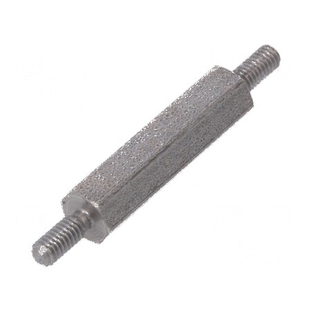 Piuliță Distanțieră Filetată Hexagonală 20mm Filet Exterior M2,5 | Electronic-mag.ro | Componente Electronice