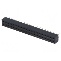 Conector şiruri pini soclu mamă 40 PIN 2mm THT 2x20 - Componentă electronică de înaltă calitate | Electronic-mag.ro | Componente