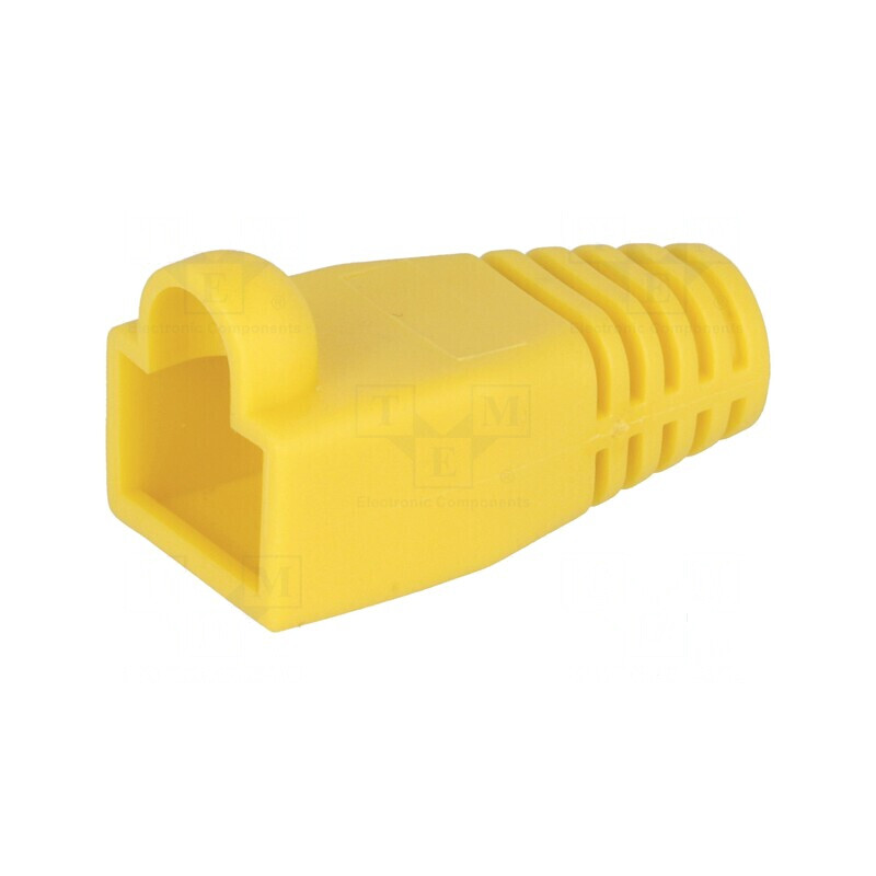 Protecție Mufă RJ45 6mm Galbenă - Accesorii Networking de Înaltă Calitate | Electronic-mag.ro | Componente Electronice