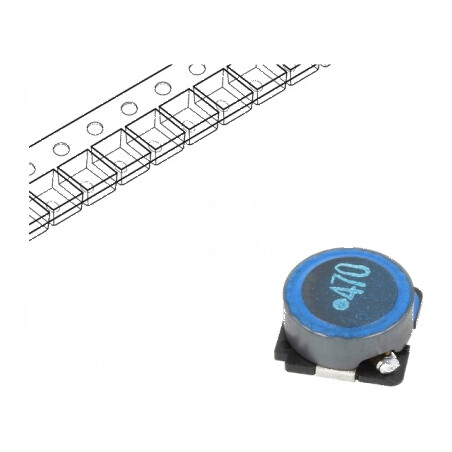 Inductor SMD Ferită 47uH 1,5A 120mΩ ±20% SLF - Componentă Electrică pentru Circuite Electronice | Electronic-mag.ro | Componente