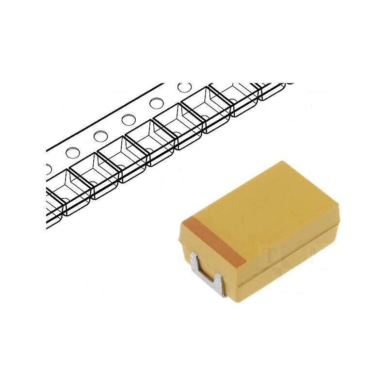 Condensator Tantal-Polimer Low ESR 47µF 16VDC Y 2917 TCJ SMD - Componentă Electronică de Înaltă Performanță | Electronic-mag.ro Condensator Tantal-Polimer Low ESR 47µF 16VDC Y 2917 TCJ SMD - Componentă Electronică de Înaltă Performanță | Electronic-mag.ro