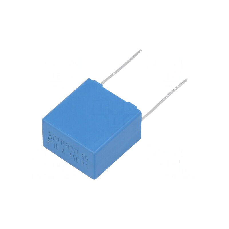 Condensator polipropilenă 1uF THT ±10% 15mm 450VDC 220VAC - Componentă electronică de înaltă calitate | Electronic-mag.ro | Comp Condensator polipropilenă 1uF THT ±10% 15mm 450VDC 220VAC - Componentă electronică de înaltă calitate | Electronic-mag.ro | Comp