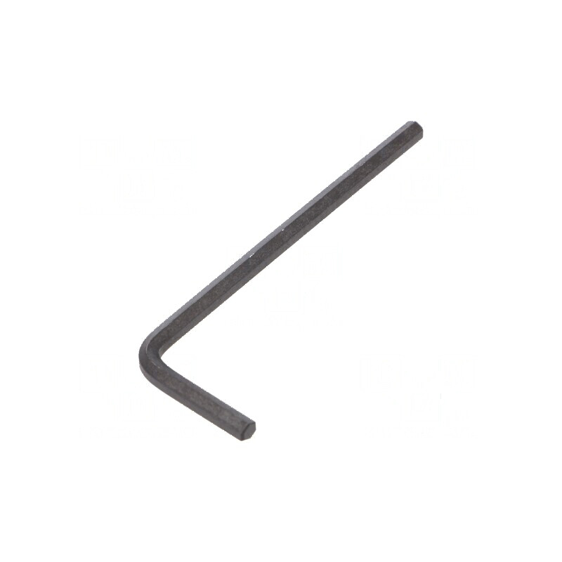 Cheie imbus HEX 3mm din oțel crom-vanadium, lungime totală 64mm | Electronic-mag.ro | Componente Electronice
