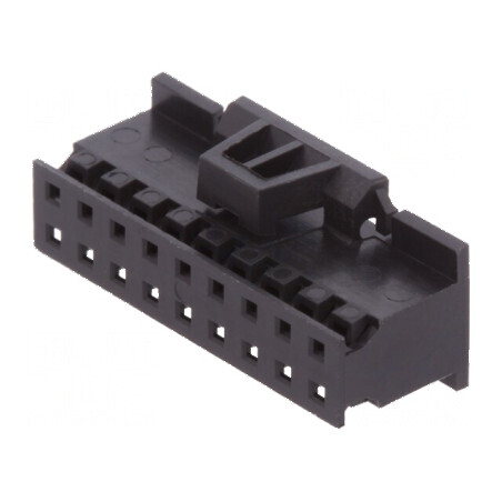 Conector cablu-placă mufă mamă PIN 18 Minitek Pas 2mm drept - Componente electronice de înaltă calitate | Electronic-mag.ro | Co