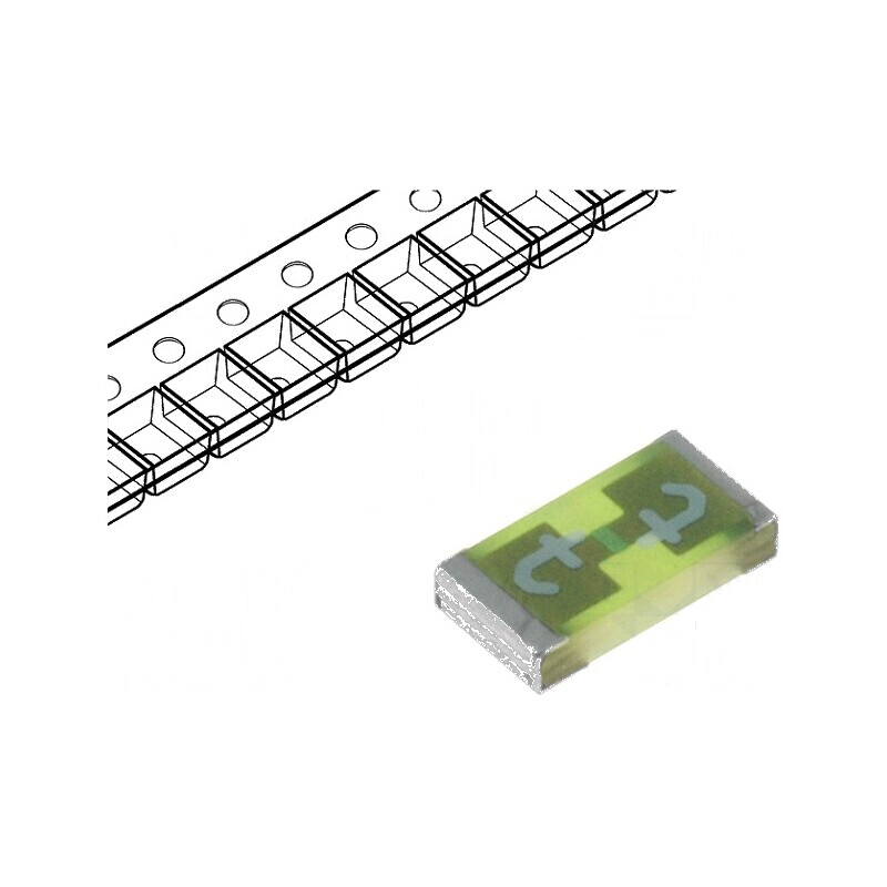 Siguranță Ardere Rapidă 630mA 32VAC 63VDC SMD USI - Componentă Electronică Profesională | Electronic-mag.ro | Componente Electro