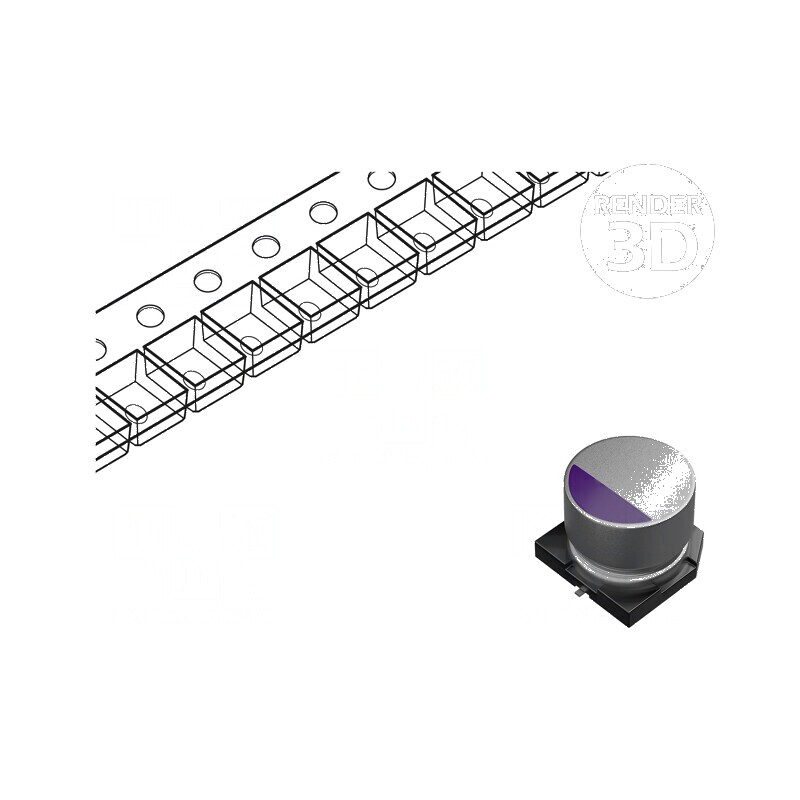Condensator polimeric low ESR 220uF 6.3VDC SVPE SMD ±20% - Componentă electronică de înaltă performanță | Electronic-mag.ro | Co Condensator polimeric low ESR 220uF 6.3VDC SVPE SMD ±20% - Componentă electronică de înaltă performanță | Electronic-mag.ro | Co