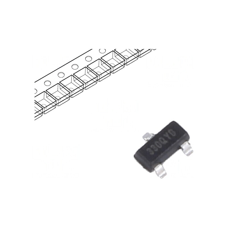 Stabilizator de tensiune LDO liniar nereglabil 3,3V 0,08A - IC profesional | Electronic-mag.ro | Componente Electronice