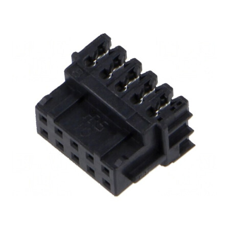 Conector cablu-cablu/PCB mufa mamă PIN 10 DF11 Pas 2mm IDC - Componentă electronică de interconectare | Electronic-mag.ro | Comp