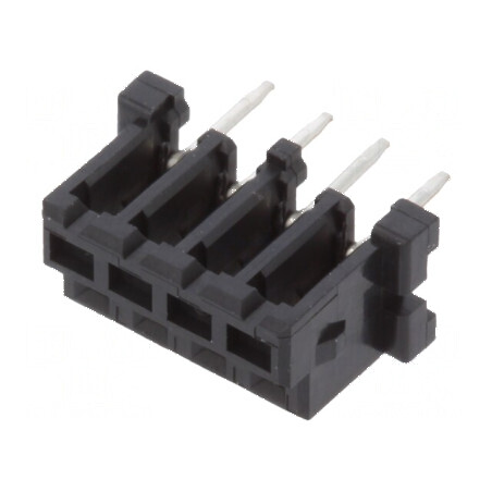 Conector cablu-cablu/PCB soclu mamă PIN 4 DF3 cu pas de 2mm THT - Componente electronice | Electronic-mag.ro | Componente Electr