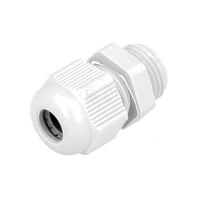 Garnitură de etanșare PG9 IP68 din poliamidă gri - Protecție împotriva apei și prafului | Electronic-mag.ro | Componente Electro