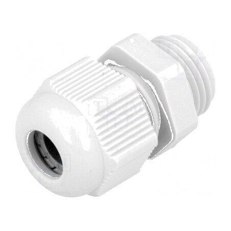 Garnitură de etanșare PG9 IP68 din poliamidă gri - Protecție împotriva apei și prafului | Electronic-mag.ro | Componente Electro