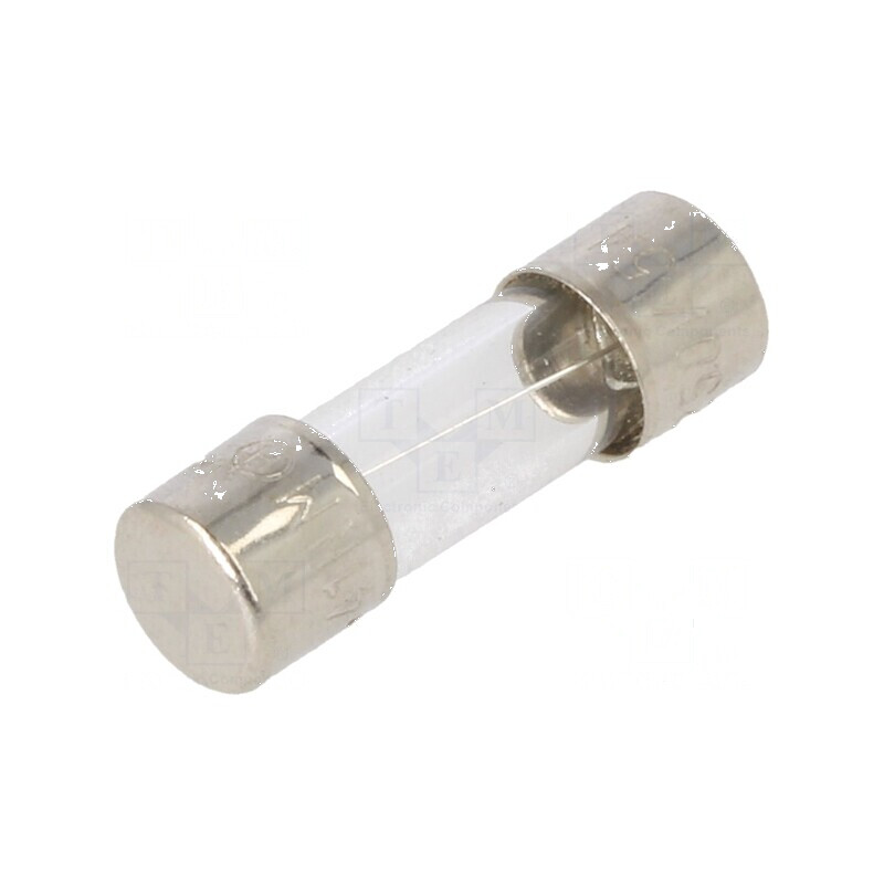 Siguranţă ardere rapidă 5A 250VAC, sticlă, 5x15mm - Protecţie electrică de înaltă calitate | Electronic-mag.ro | Componente Elec