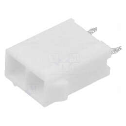 MF HCS VERT HDR DR 2CKT V-0 TIN - Conector Vertical cu Două Puncte de Contact, Certificare V-0 | Electronic-mag.ro | Componente 