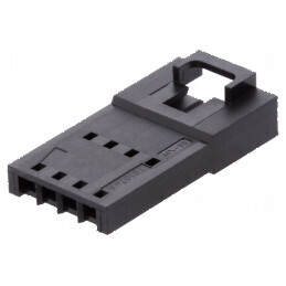 Conector cablu-cablu mufă tată SL 2,54mm cu 4 pini, fără contacte | Electronic-mag.ro | Componente Electronice