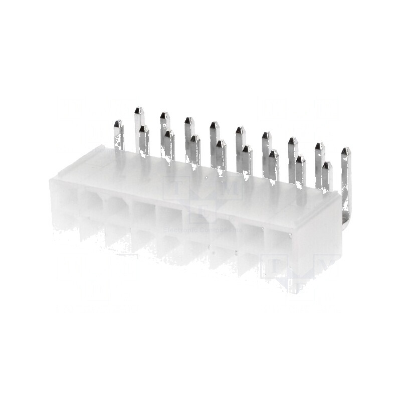Conector cablu-placă soclu tată N42G 4,2mm PIN 18 THT 600V - Componentă electronică de înaltă calitate | Electronic-mag.ro | Com Conector cablu-placă soclu tată N42G 4,2mm PIN 18 THT 600V - Componentă electronică de înaltă calitate | Electronic-mag.ro | Com