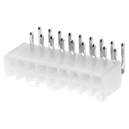 Conector cablu-placă soclu tată N42G 4,2mm PIN 18 THT 600V - Componentă electronică de înaltă calitate | Electronic-mag.ro | Com