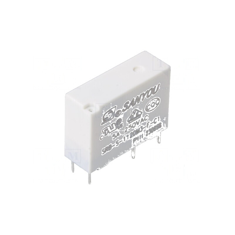 Releu electromagnetic SPST-NO Icontacte 5A 277VAC - Max 5A SRB | Electronic-mag.ro | Componente Electronice