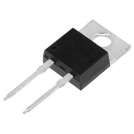 Diodă redresoare THT 1,2kV 8A TO220AC - Tub cu curent Ifsm de 80A și timp de recuperare de 50ns | Electronic-mag.ro | Componente