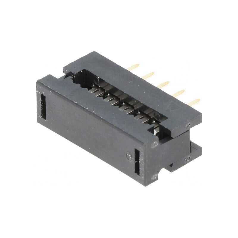 Conector IDC Adaptor PIN 10, THT pentru Cablu Bandă 1,27mm - Compatibilitate Profesională | Electronic-mag.ro | Componente Elect Conector IDC Adaptor PIN 10, THT pentru Cablu Bandă 1,27mm - Compatibilitate Profesională | Electronic-mag.ro | Componente Elect