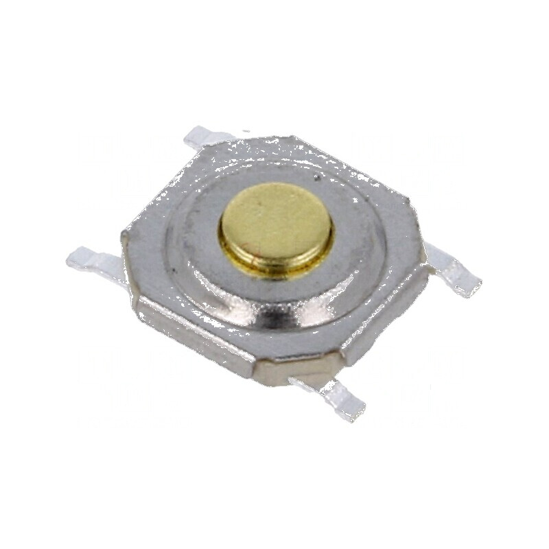 Microîntrerupător TACT SPST Pozitiv 2, 0,05A/12VDC SMD Fără 2,55N - Comutator Compact pentru Circuit Electronic | Electronic-mag Microîntrerupător TACT SPST Pozitiv 2, 0,05A/12VDC SMD Fără 2,55N - Comutator Compact pentru Circuit Electronic | Electronic-mag