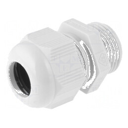 Garnitură de etanșare M20 1,5 IP68 din poliamidă gri pentru protecție împotriva apei și prafului | Electronic-mag.ro | Component