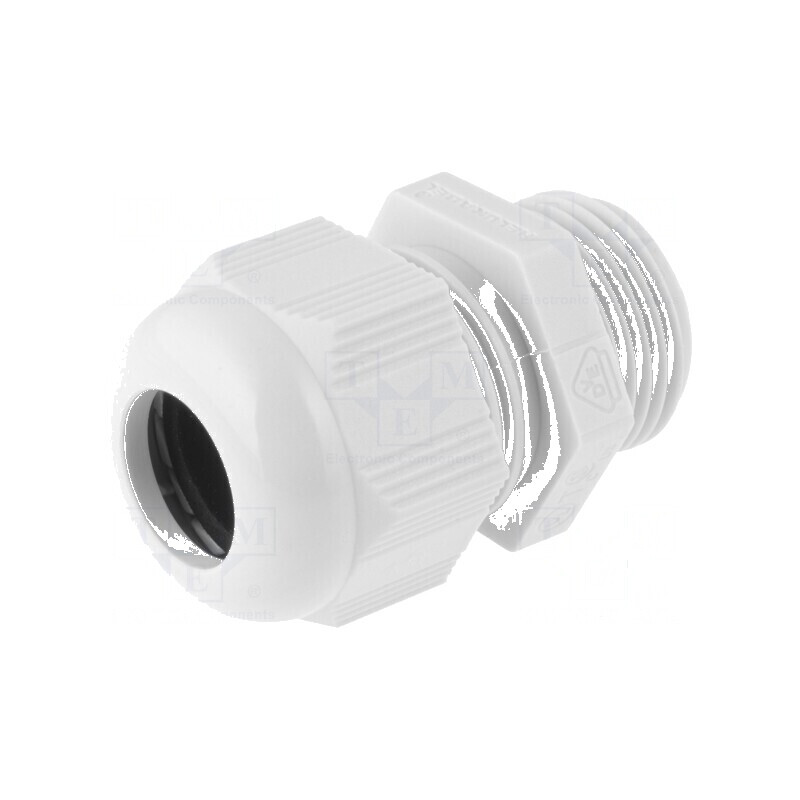 Garnitură de etanșare M20 1,5 IP68 din poliamidă gri pentru protecție împotriva apei și prafului | Electronic-mag.ro | Component