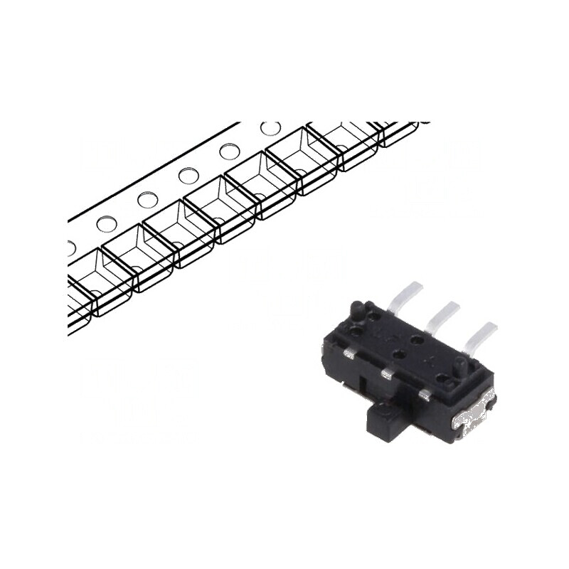Comutator glisant SPDT 0,3A/6VDC ON-ON THT 2 Pozitii -40÷85°C | Electronic-mag.ro | Componente Electronice Comutator glisant SPDT 0,3A/6VDC ON-ON THT 2 Pozitii -40÷85°C | Electronic-mag.ro | Componente Electronice