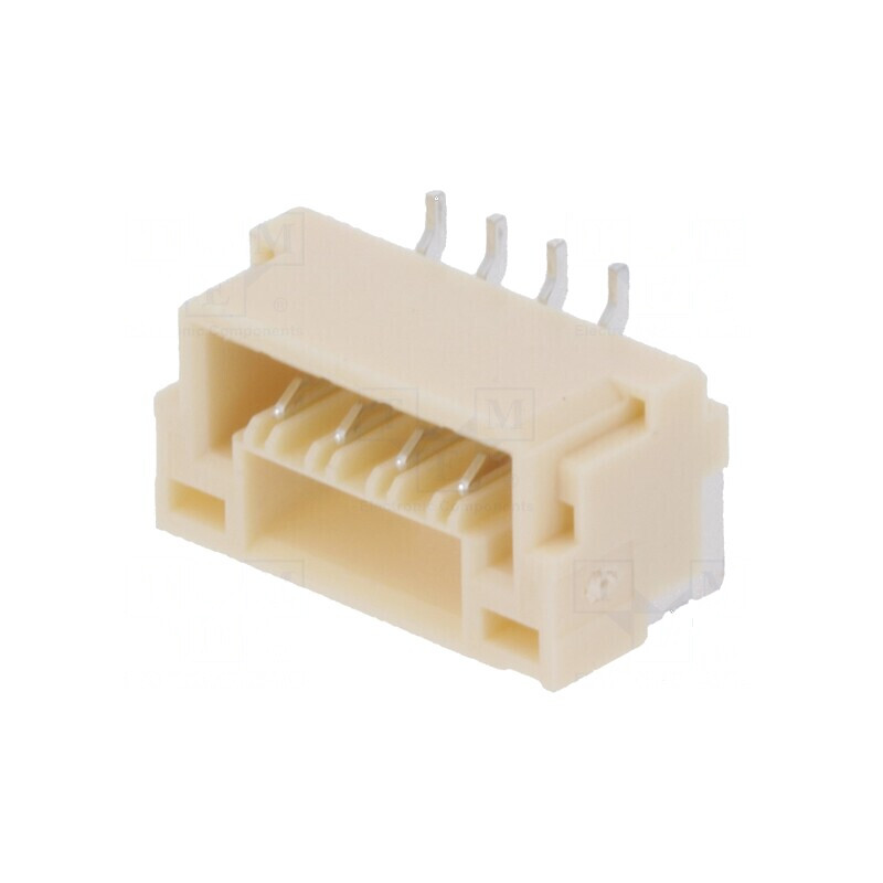 Conector Cablu-Placă Soclu Tată GH 1,25mm PIN 4 SMT 50V 1A - Componente Electronice Profesionale | Electronic-mag.ro | Component