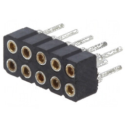 Conector şiruri pini soclu mamă 10 PIN 2mm THT 2x5 - Componente electronice de calitate superioară | Electronic-mag.ro | Compone