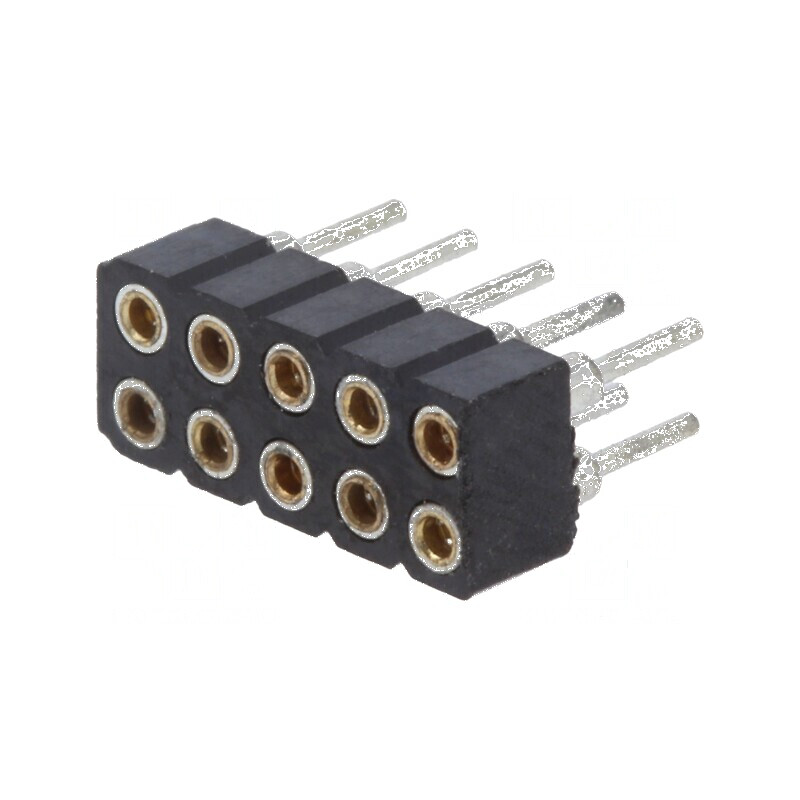 Conector şiruri pini soclu mamă 10 PIN 2mm THT 2x5 - Componente electronice de calitate superioară | Electronic-mag.ro | Compone