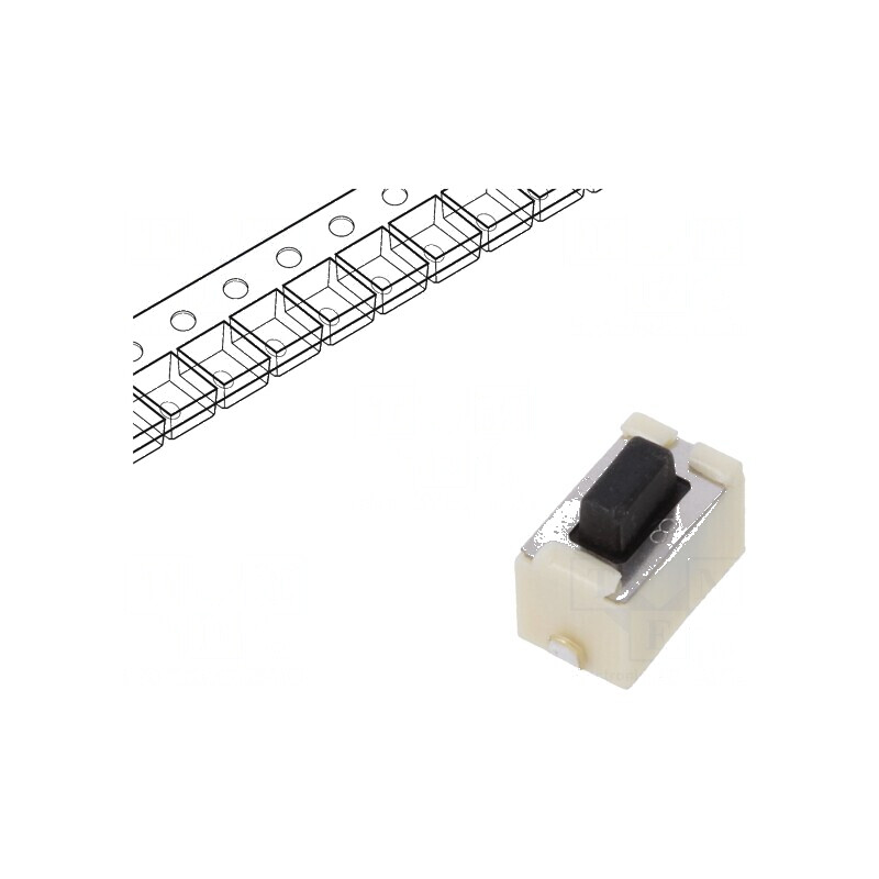Microîntrerupător TACT SPST 0,05A 12VDC SMT 5mm EVQ5 - Comutator Compact pentru Aplicații Electrice | Electronic-mag.ro | Compon Microîntrerupător TACT SPST 0,05A 12VDC SMT 5mm EVQ5 - Comutator Compact pentru Aplicații Electrice | Electronic-mag.ro | Compon