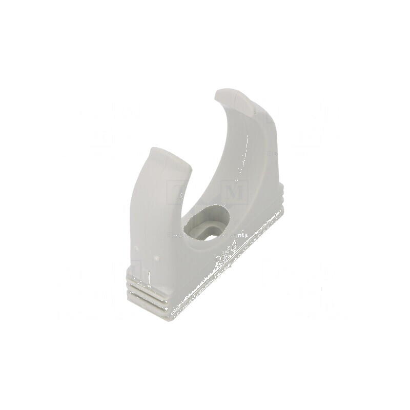 Suport de Fixare Polipropilenă Gri Deschis 57,3mm x 51mm | Electronic-mag.ro | Componente Electronice