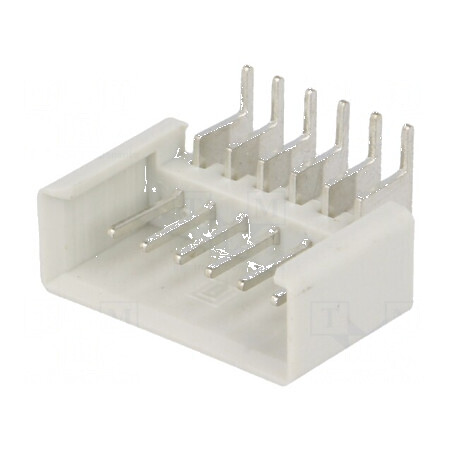 Conector IDC Soclu Tată 6 PIN 90° THT Cositorit - Componente Electronice Profesionale | Electronic-mag.ro | Componente Electroni