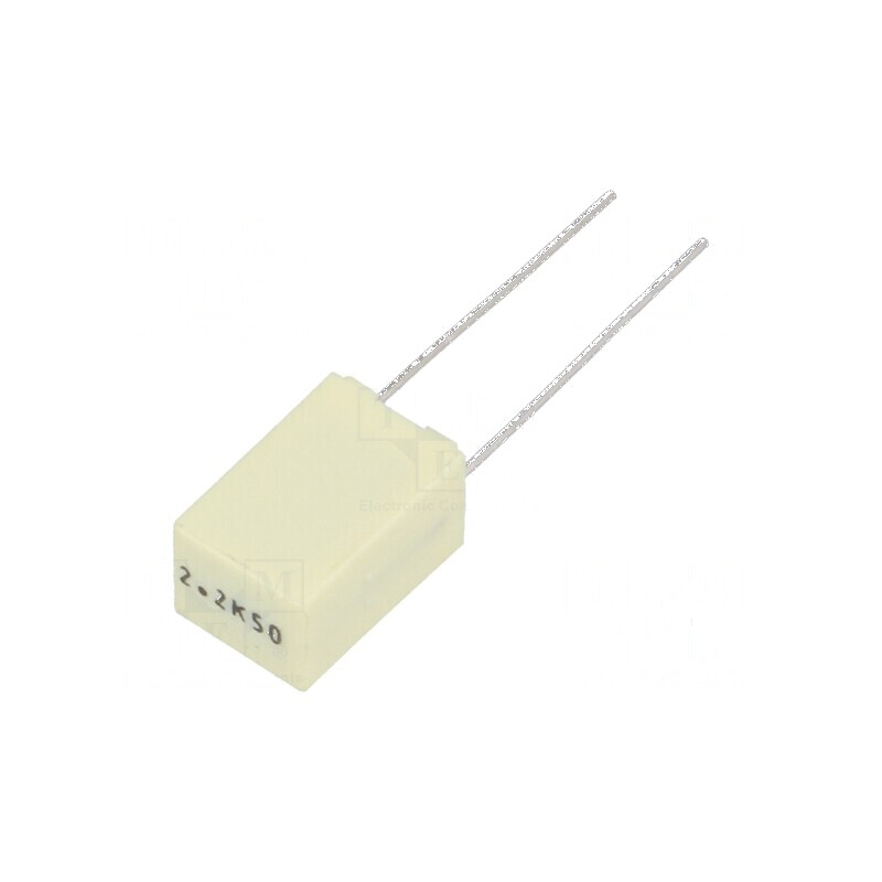 Condensator poliester 2,2uF 30VAC 50VDC 5mm ±10% THT - Componentă electronică de calitate | Electronic-mag.ro | Componente Elect Condensator poliester 2,2uF 30VAC 50VDC 5mm ±10% THT - Componentă electronică de calitate | Electronic-mag.ro | Componente Elect
